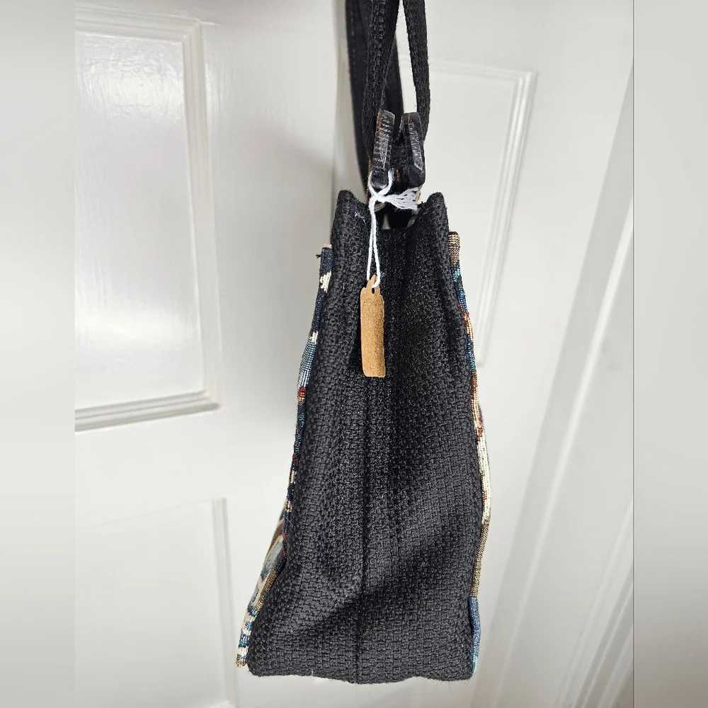VTG Racing Car Tapestry Handbag